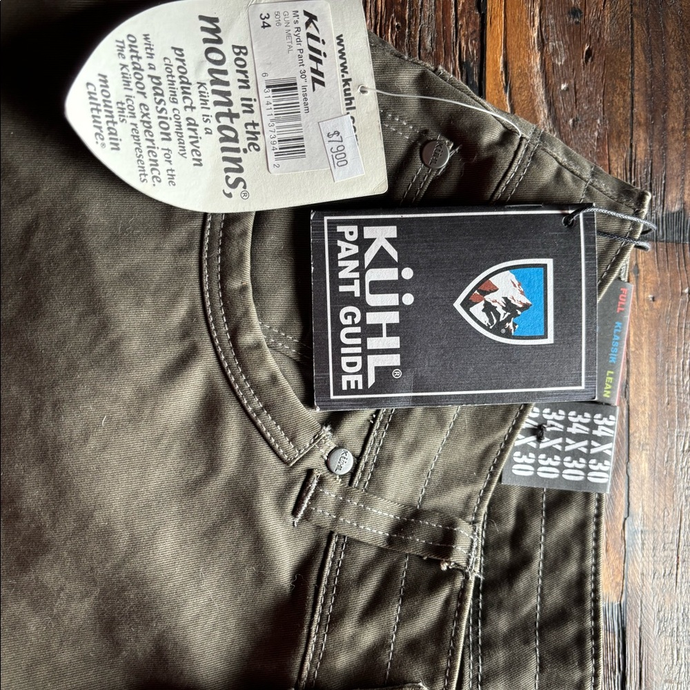 Kuhl Men’s M’s Rydr Pant NWT W34/L30 - Picture 5 of 11